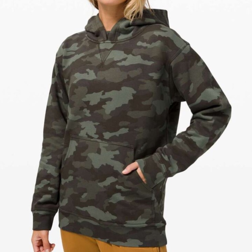 Lululemon camo hoodie 4